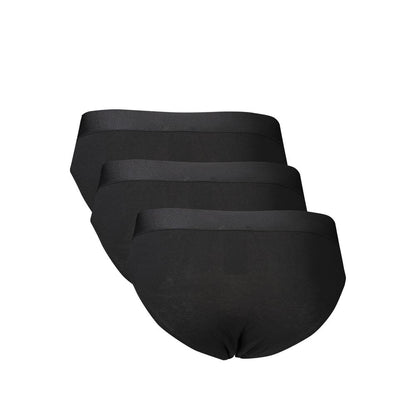 Intimo uomo in poliestere nero Bikkembergs