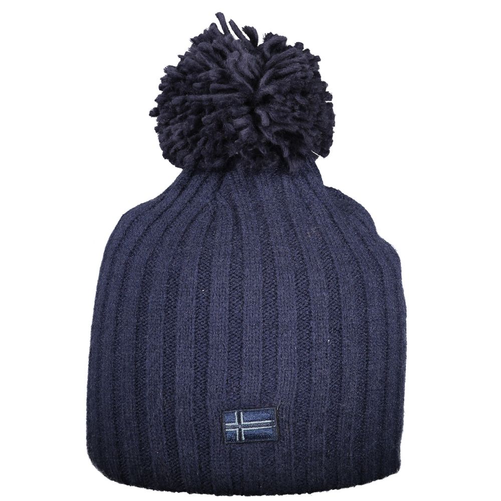 Norvège 1963 Casquette femme en acrylique bleu