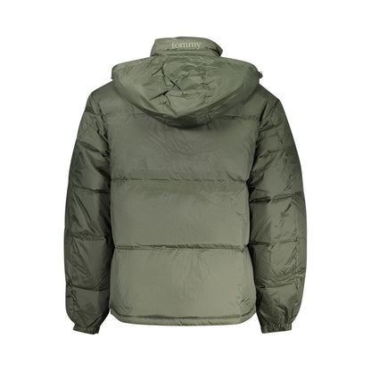 Giacca da uomo in poliestere verde Tommy Hilfiger