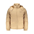 Giacca da uomo in poliestere beige Tommy Hilfiger
