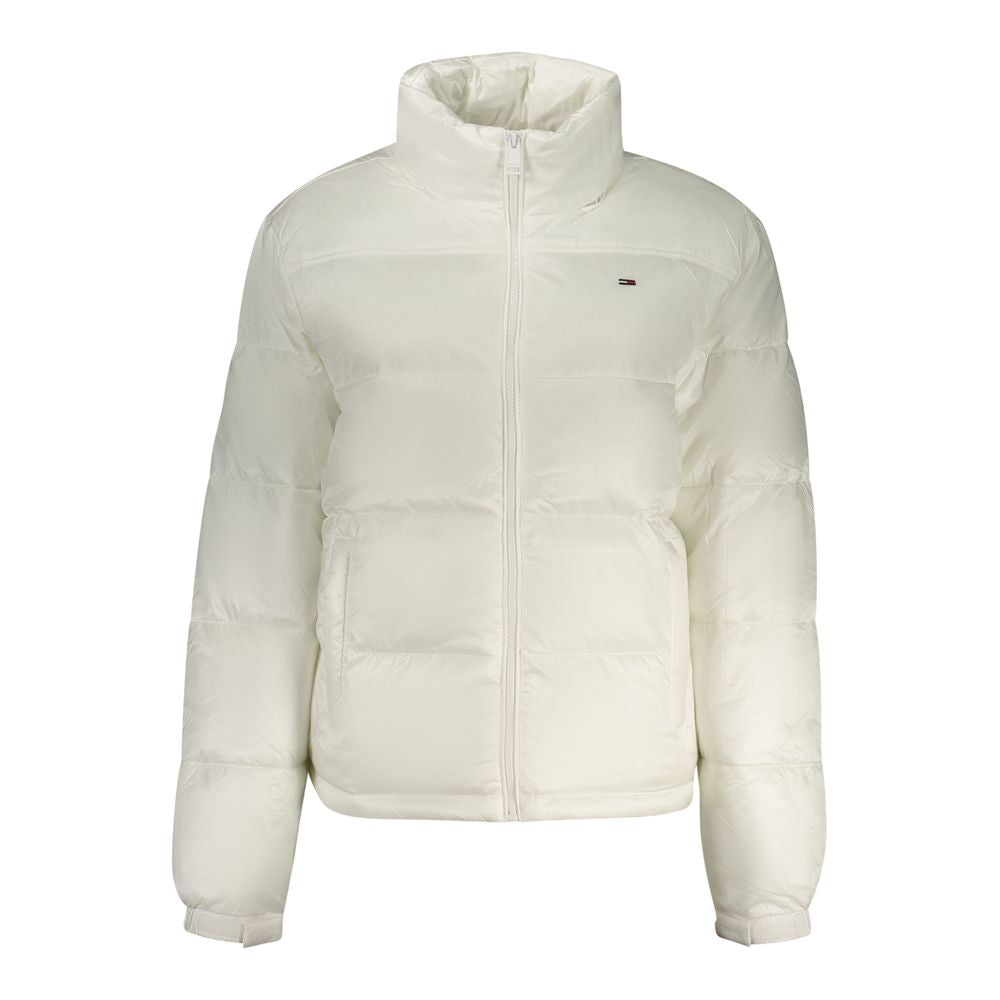 Giacca da donna in poliestere bianco Tommy Hilfiger