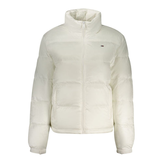 Giacca da donna in poliestere bianco Tommy Hilfiger