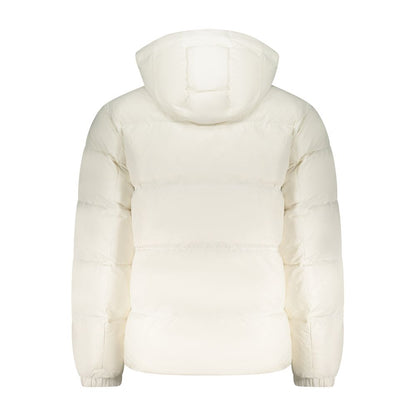 Giacca da uomo in poliestere bianco Tommy Hilfiger