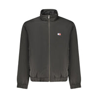 Giacca da uomo in poliestere nero Tommy Hilfiger
