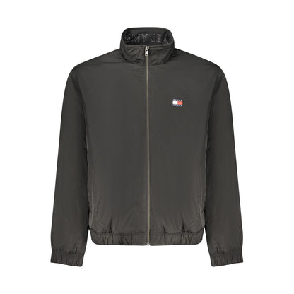 Giacca da uomo in poliestere nero Tommy Hilfiger