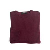 Maglione da uomo in cashmere rosso Baldinini Trend