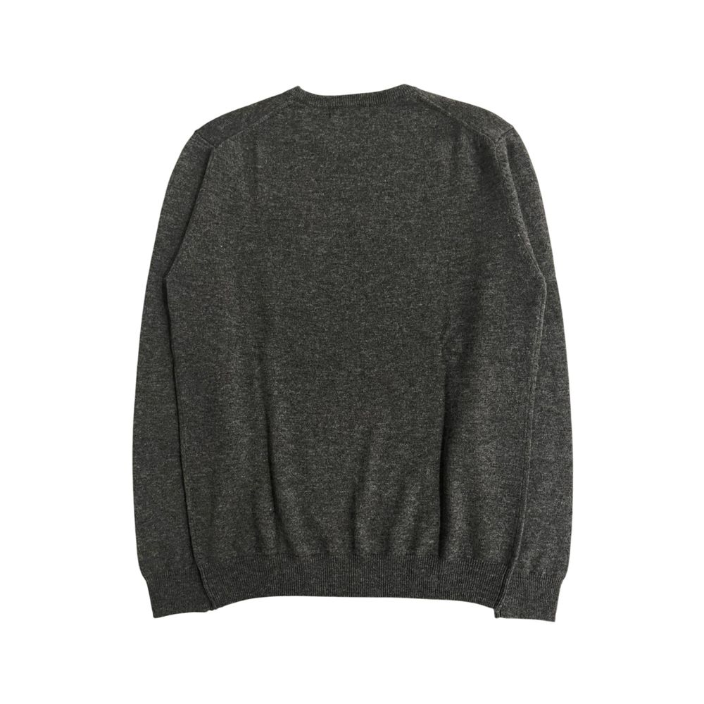 Maglione da uomo in cashmere grigio Baldinini Trend