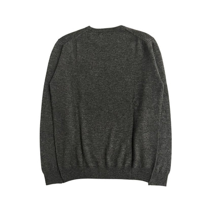 Maglione da uomo in cashmere grigio Baldinini Trend