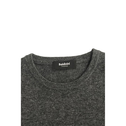 Maglione da uomo in cashmere grigio Baldinini Trend