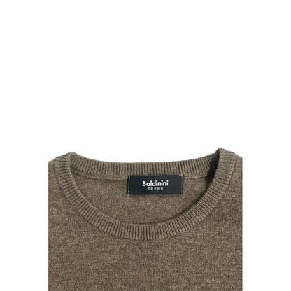 Maglione da uomo in cashmere marrone Baldinini Trend