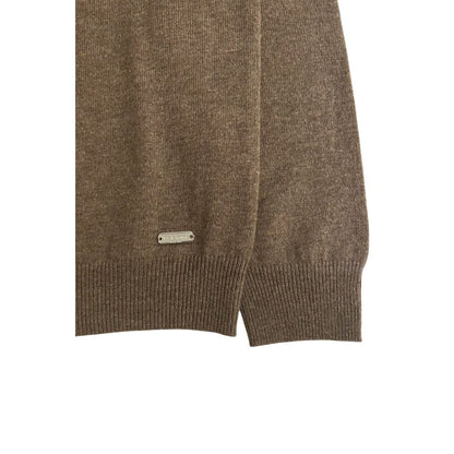 Maglione da uomo in cashmere marrone Baldinini Trend