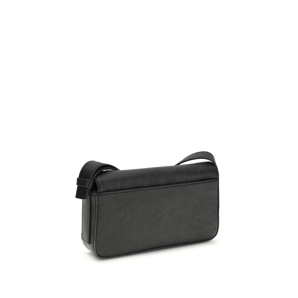 Sac bandoulière Alexander Wang Bos Taurus en cuir de veau noir