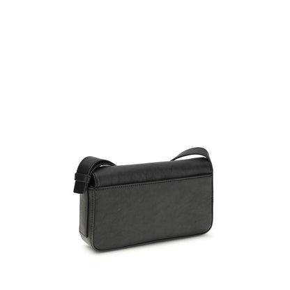 Sac bandoulière Alexander Wang Bos Taurus en cuir de veau noir
