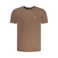 Aeronautica Militare Marrone Coton T-Shirt Homme