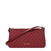 Borsa a tracolla in tessuto rosso Michael Kors