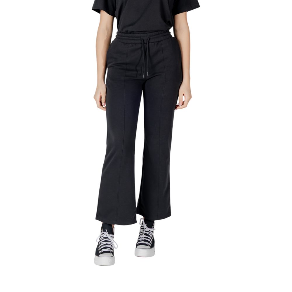 Pantalon de jogging Converse en coton noir (pantalon de sport)