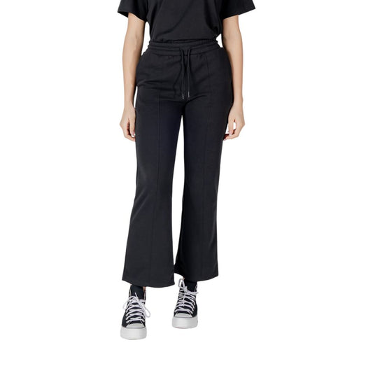 Pantaloni da jogging in cotone nero Converse (pantaloni da allenamento)