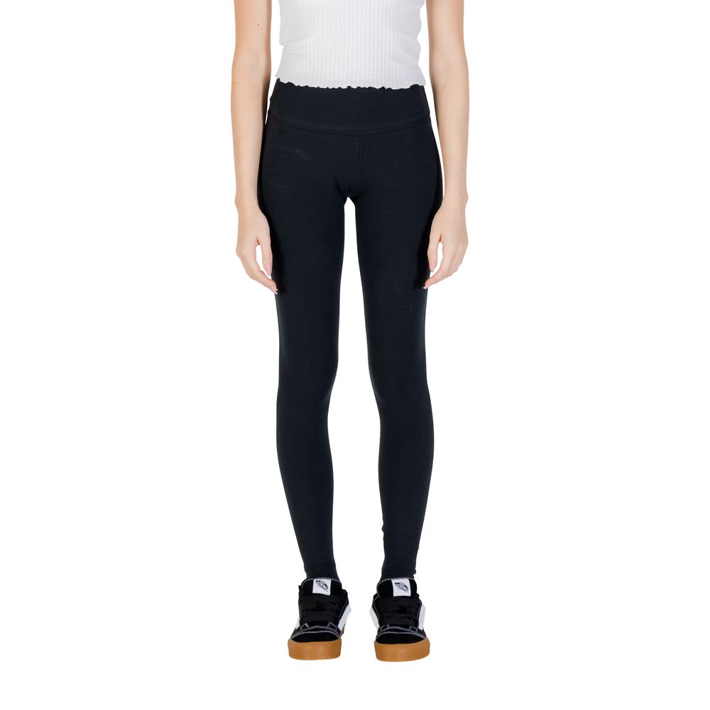 Leggings Converse in cotone nero