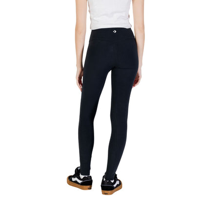 Leggings Converse in cotone nero