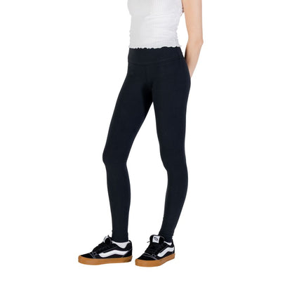 Leggings Converse in cotone nero