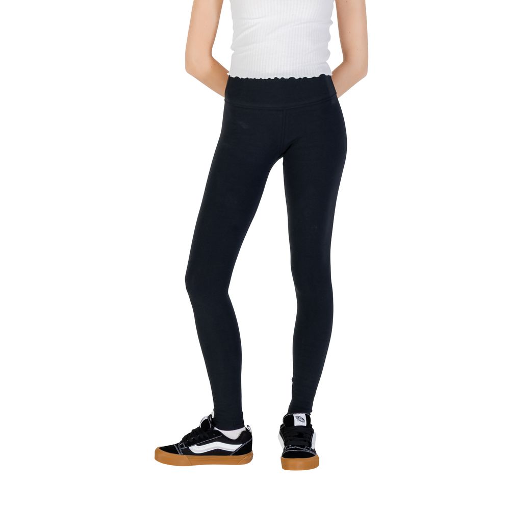Leggings Converse in cotone nero