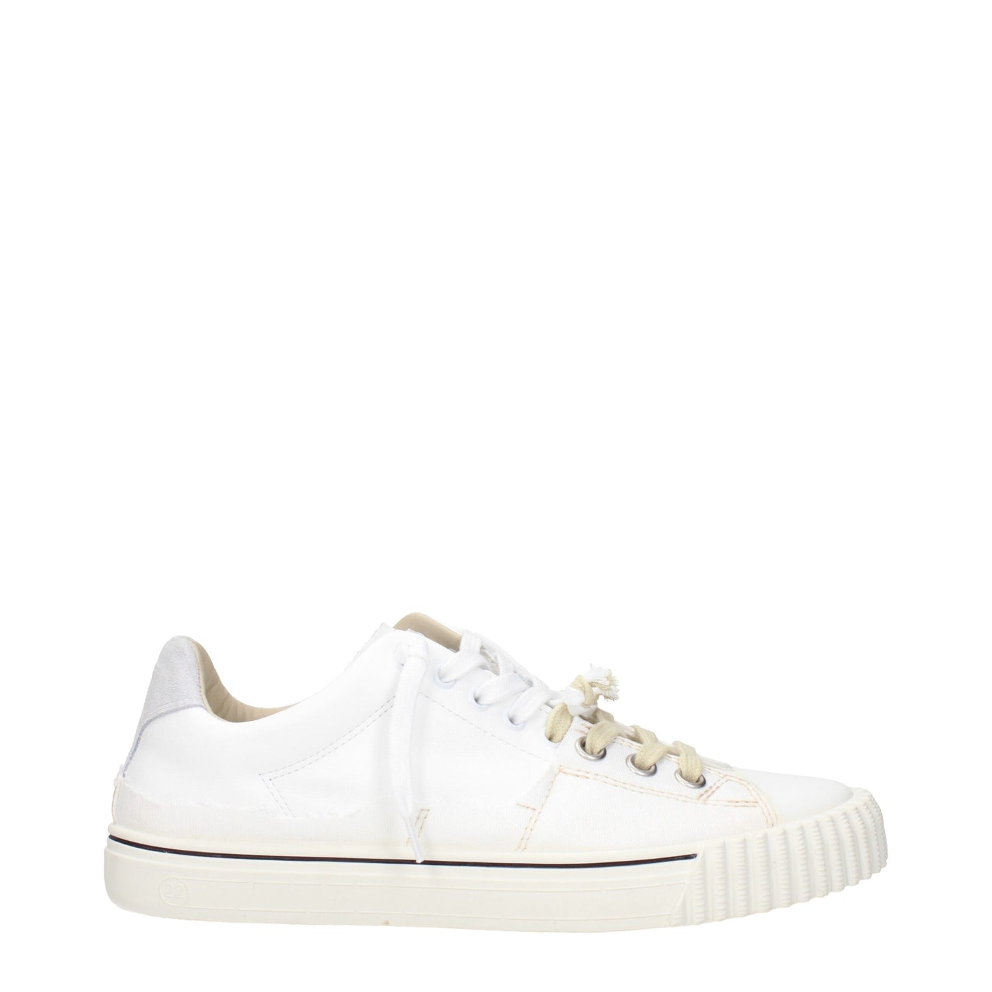 Sneakers basse in pelle bianca Maison Margiela