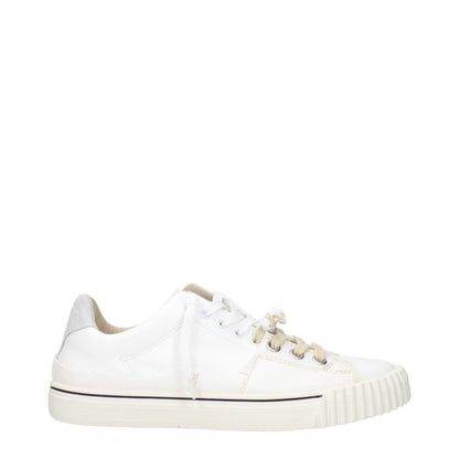 Sneakers basse in pelle bianca Maison Margiela