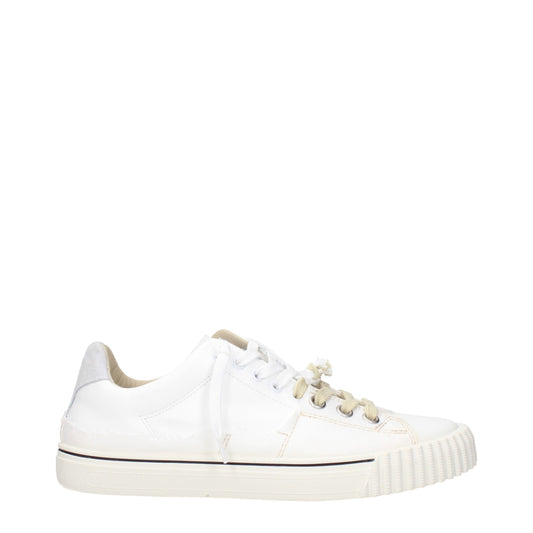 Sneakers basse in pelle bianca Maison Margiela
