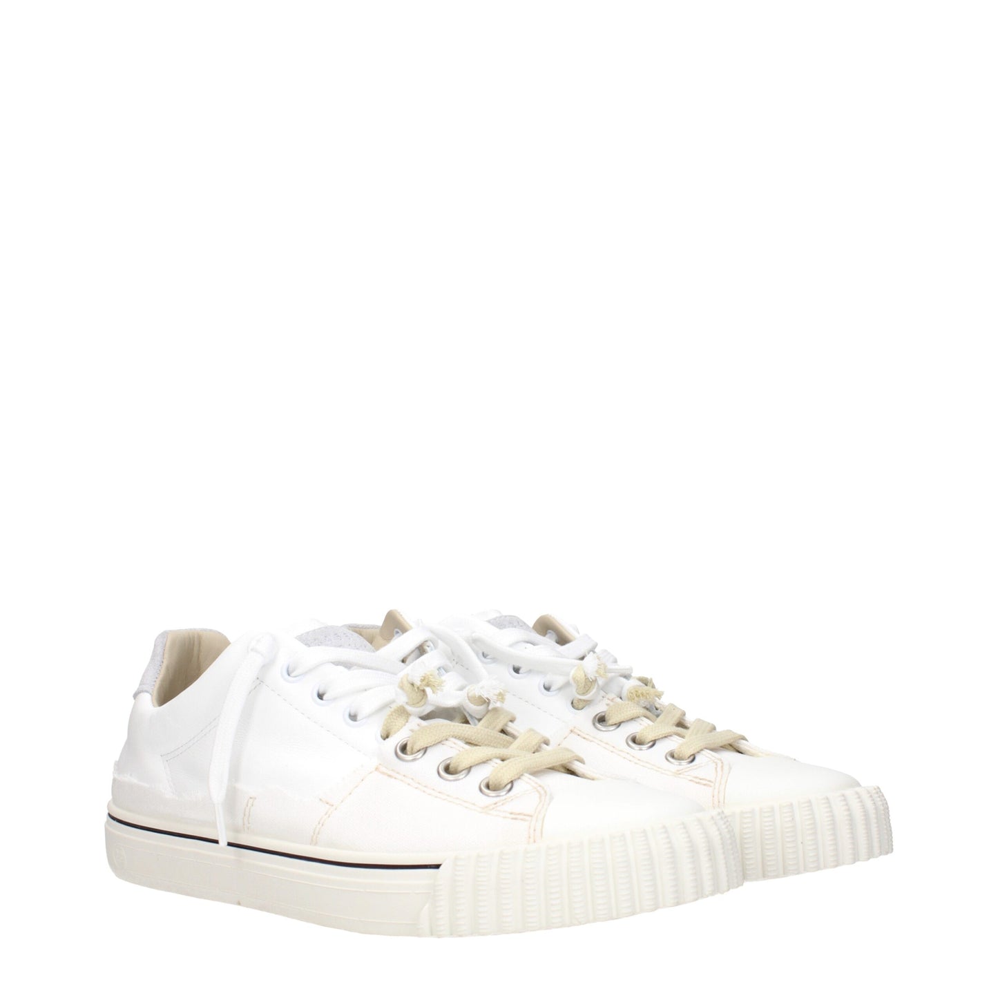 Sneakers basse in pelle bianca Maison Margiela