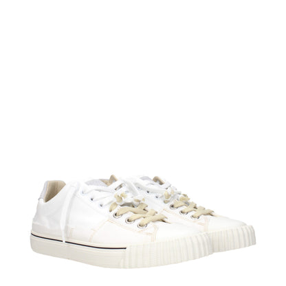 Sneakers basse in pelle bianca Maison Margiela