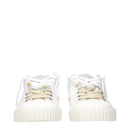 Sneakers basse in pelle bianca Maison Margiela