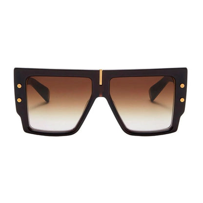 Occhiali da sole Balmain in acetato marrone