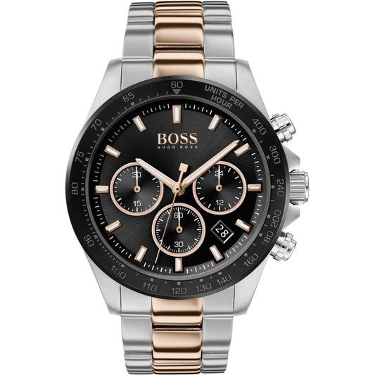 Orologio elegante Hugo Boss in acciaio inossidabile grigio