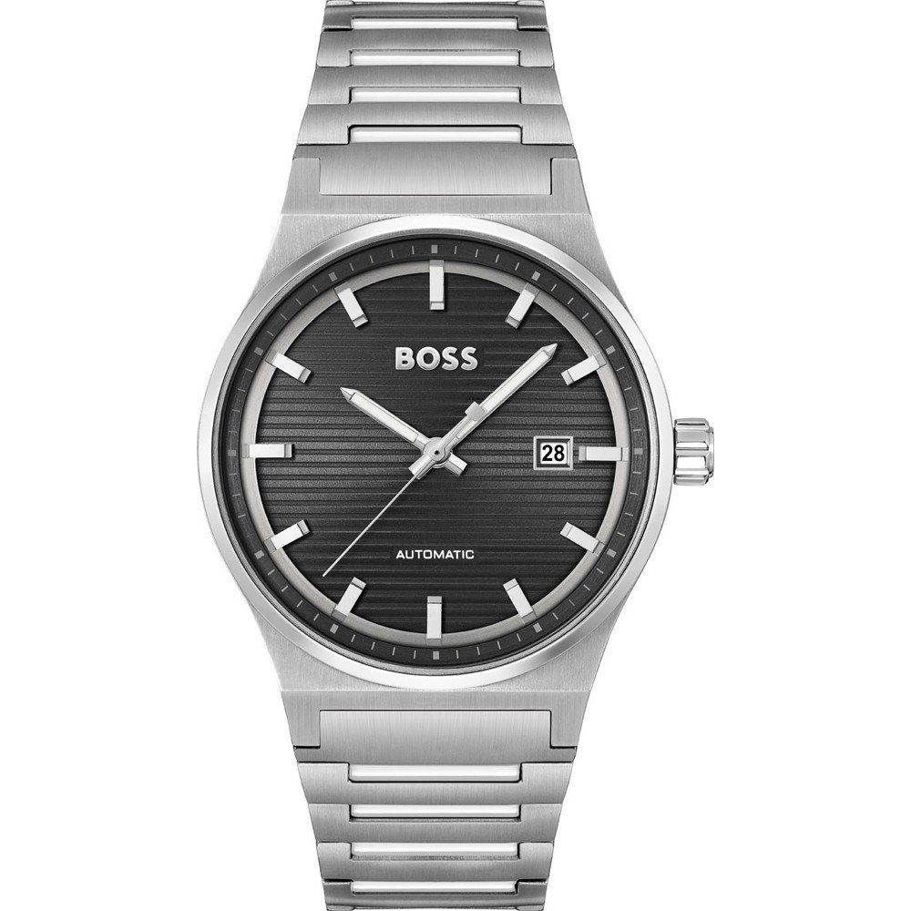 Orologio elegante Hugo Boss in acciaio inossidabile grigio