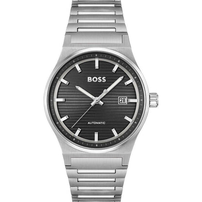 Orologio elegante Hugo Boss in acciaio inossidabile grigio