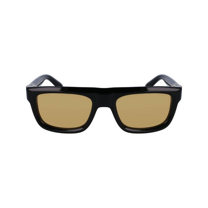 Occhiali da sole Ferragamo in acetato nero