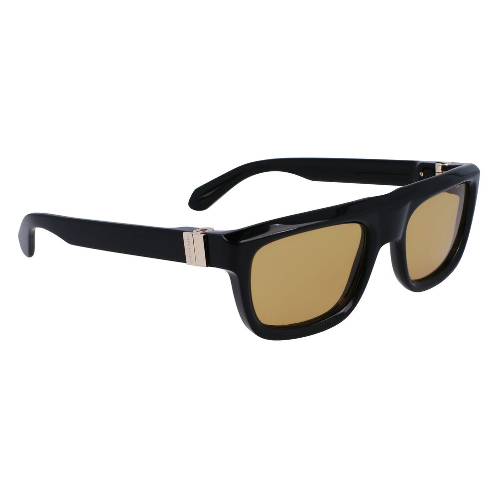 Occhiali da sole Ferragamo in acetato nero