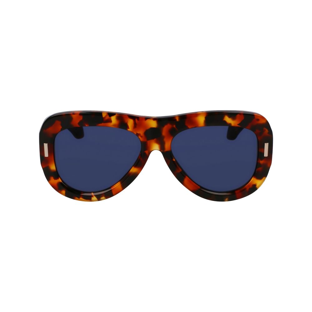 Lunettes de soleil Ferragamo en acétate marron