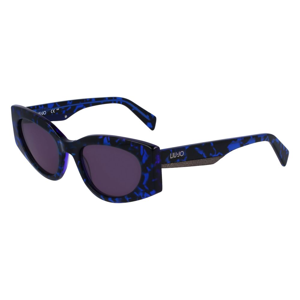 Occhiali da sole Liu Jo in acetato blu