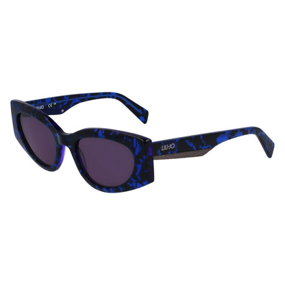 Occhiali da sole Liu Jo in acetato blu