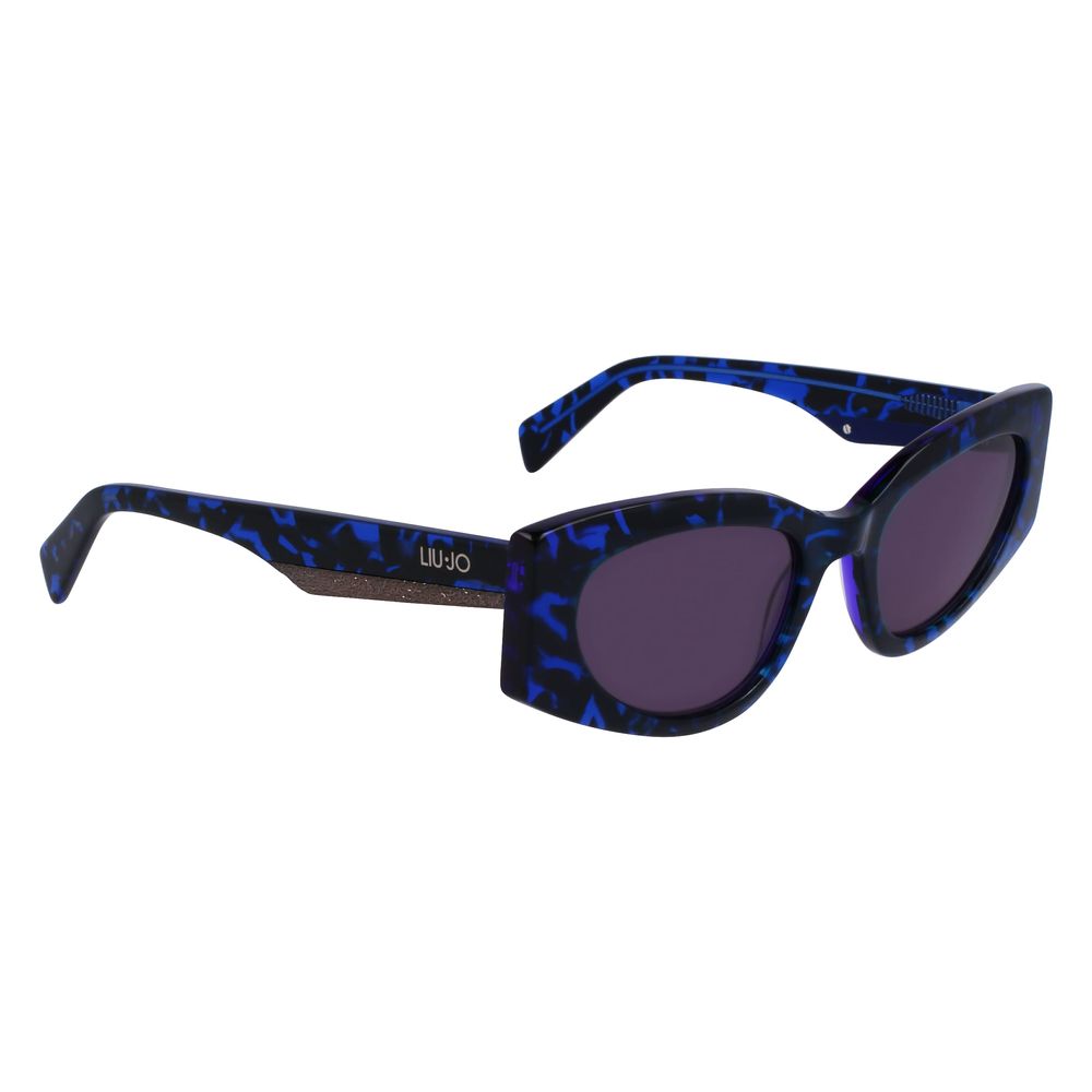 Occhiali da sole Liu Jo in acetato blu