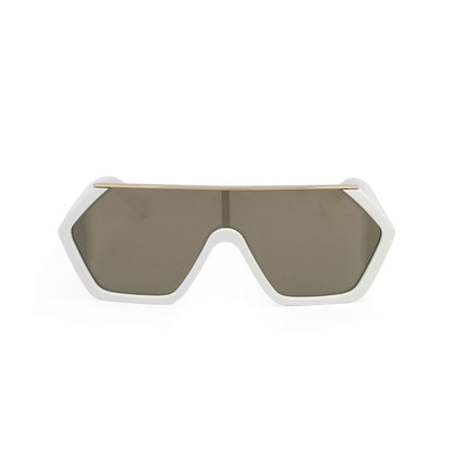 Occhiali da sole Philipp Plein in acetato bianco
