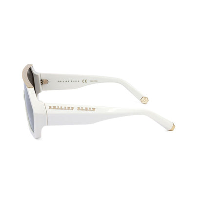 Occhiali da sole Philipp Plein in acetato bianco