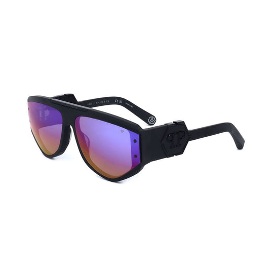 Occhiali da sole Philipp Plein in acetato nero