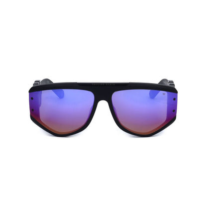 Occhiali da sole Philipp Plein in acetato nero