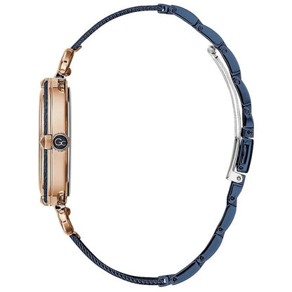 Orologio elegante in acciaio inossidabile blu GC