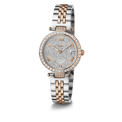 Orologio elegante in acciaio inossidabile grigio GC