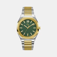 Orologio elegante in acciaio inossidabile GC Gold