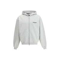 Felpa in cotone grigio Rappresenta