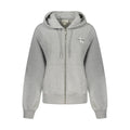 Felpa con cappuccio da donna Calvin Klein Grigio Cotton